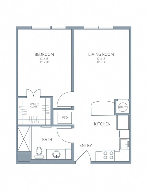 Van Gogh one bedroom one bathroom